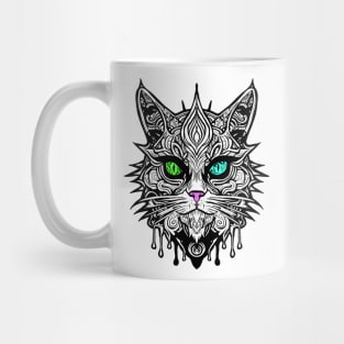 Bright eyed cat Mug